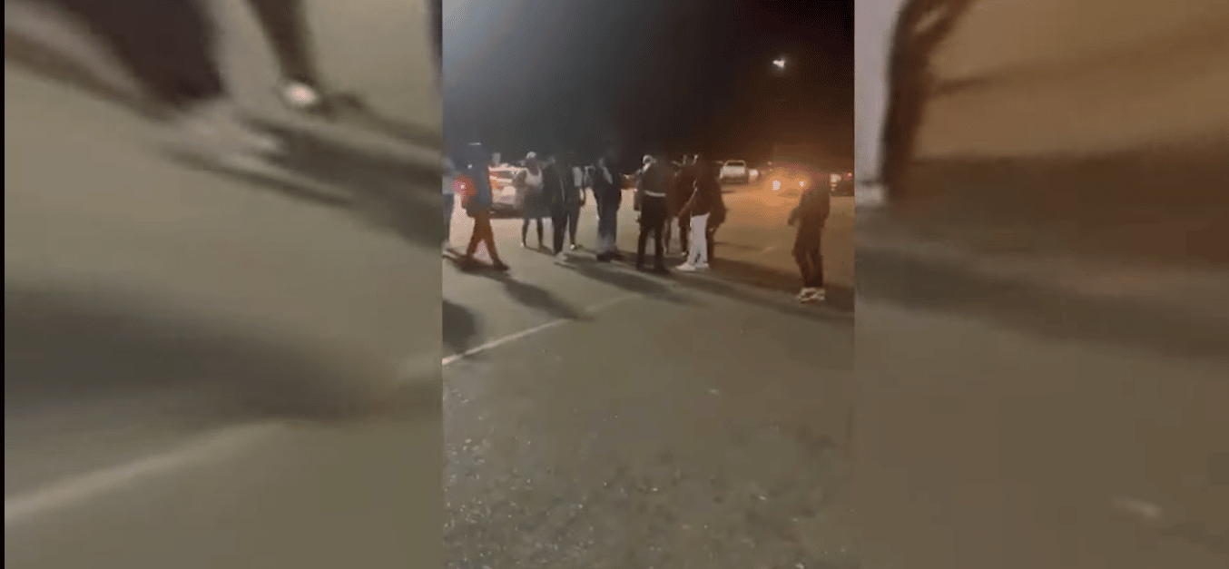 fight at mall