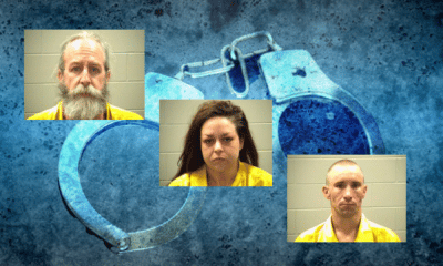 Travis Wade, Christina Baylis and Robert Baylis.