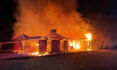 Fire on Jennifer Drive