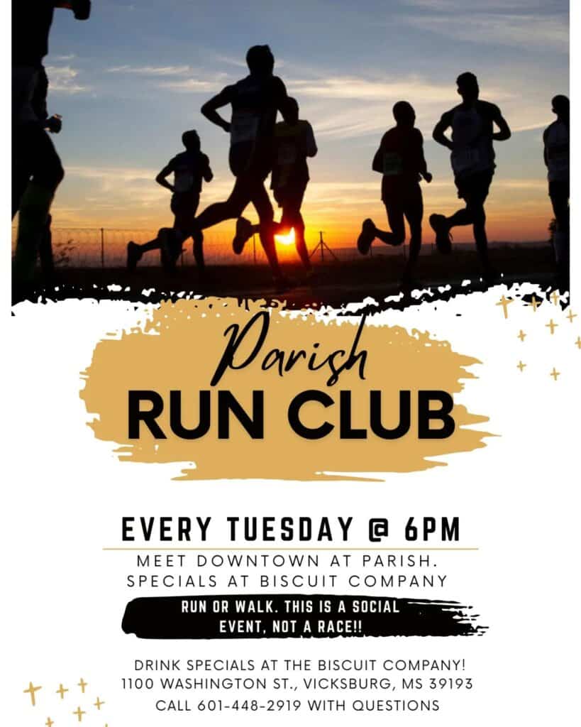 Parish Run Club flyer