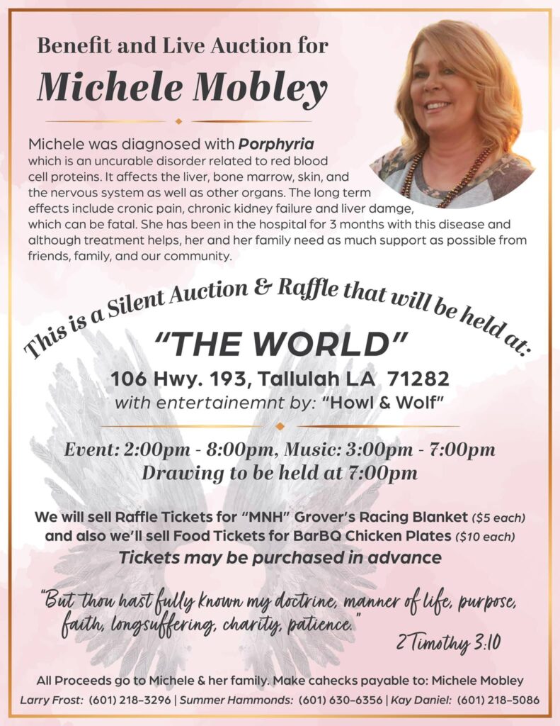 Michele Mobley fundraiser