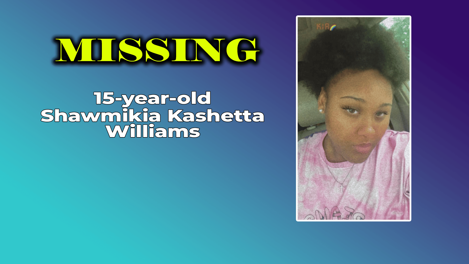 Shawmikia Kashetta Williams