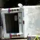 mail truck turned over