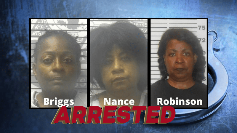 briggs nance robinson mugshots from fraud and conspiracy charges