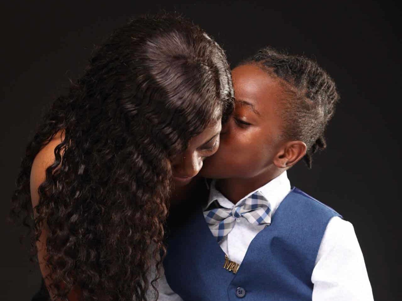 Keira Smith & Malik Dulaney mother-son date 2022