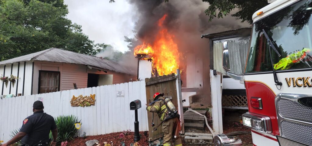 Fire on pierce street