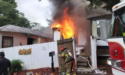 Fire on pierce street