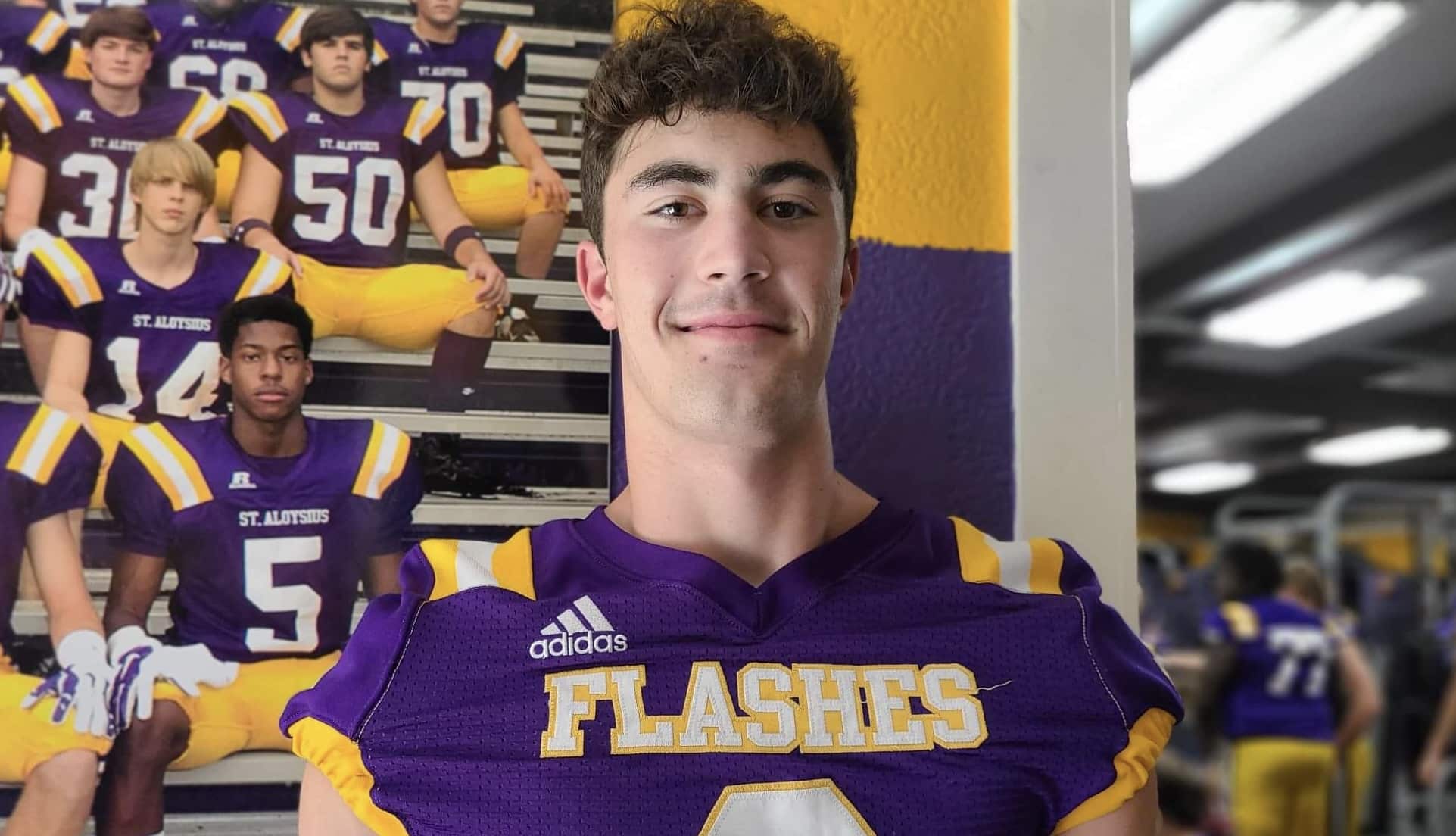 Jake Brister St. Aloysius football player