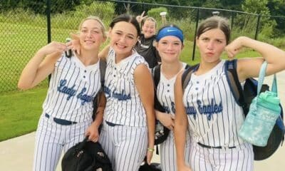 Group photo of PCA softball team