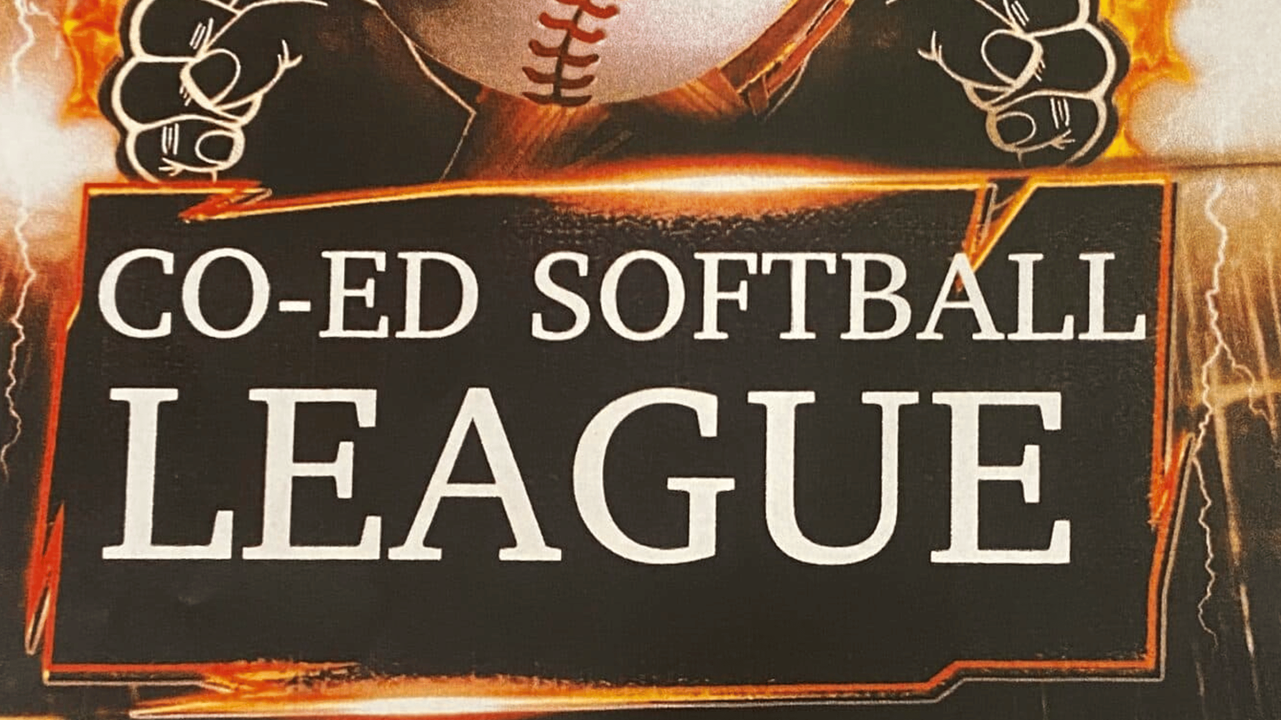 Co-ed softball league