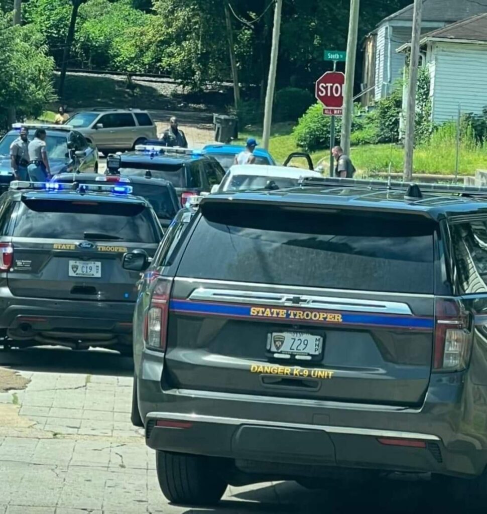 MHP on Spring Street. Reader submitted photo