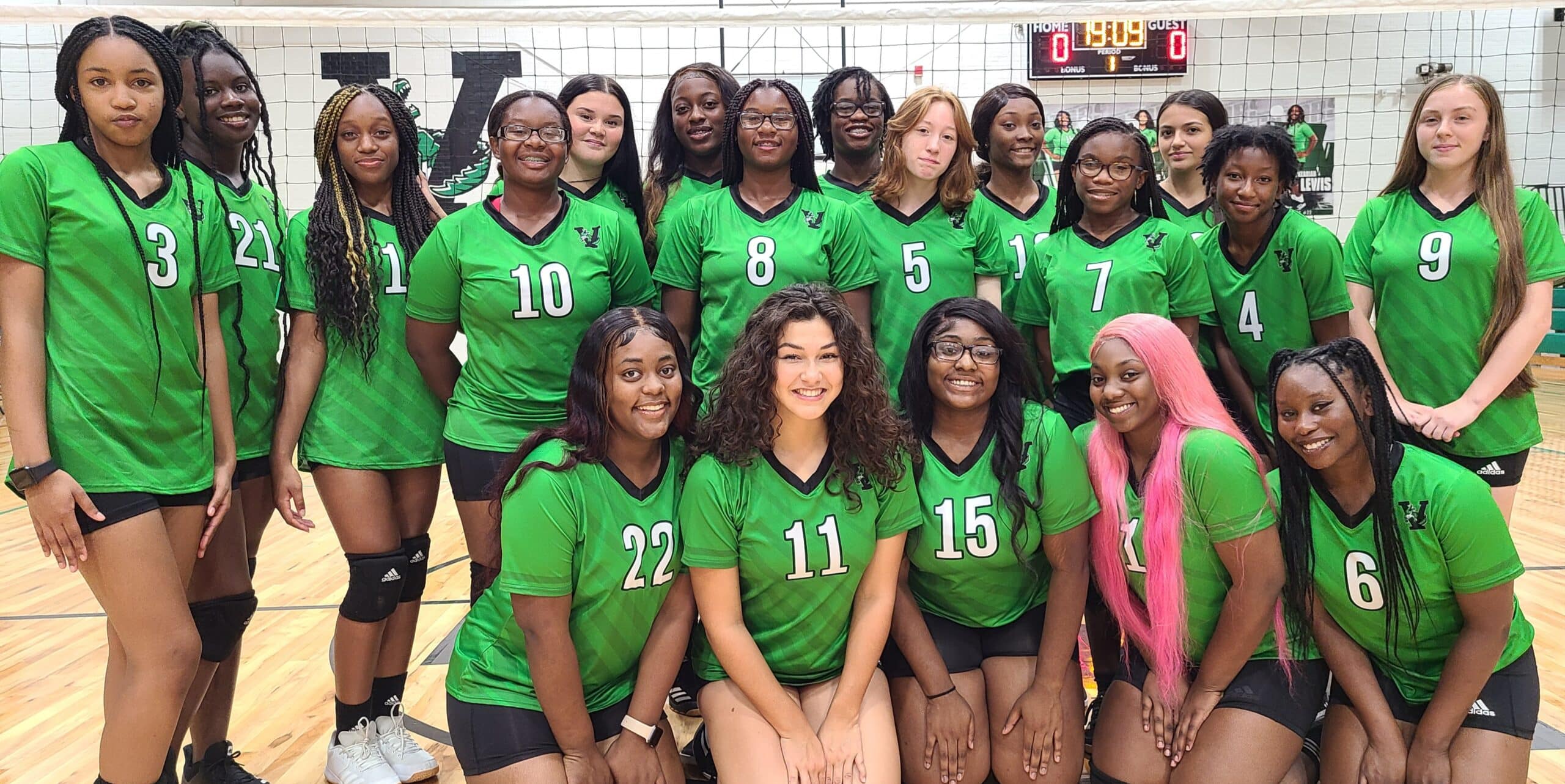 Missy Gators volleyball team
