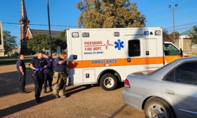 Paramedic 40 and first responders. Photo by David Day