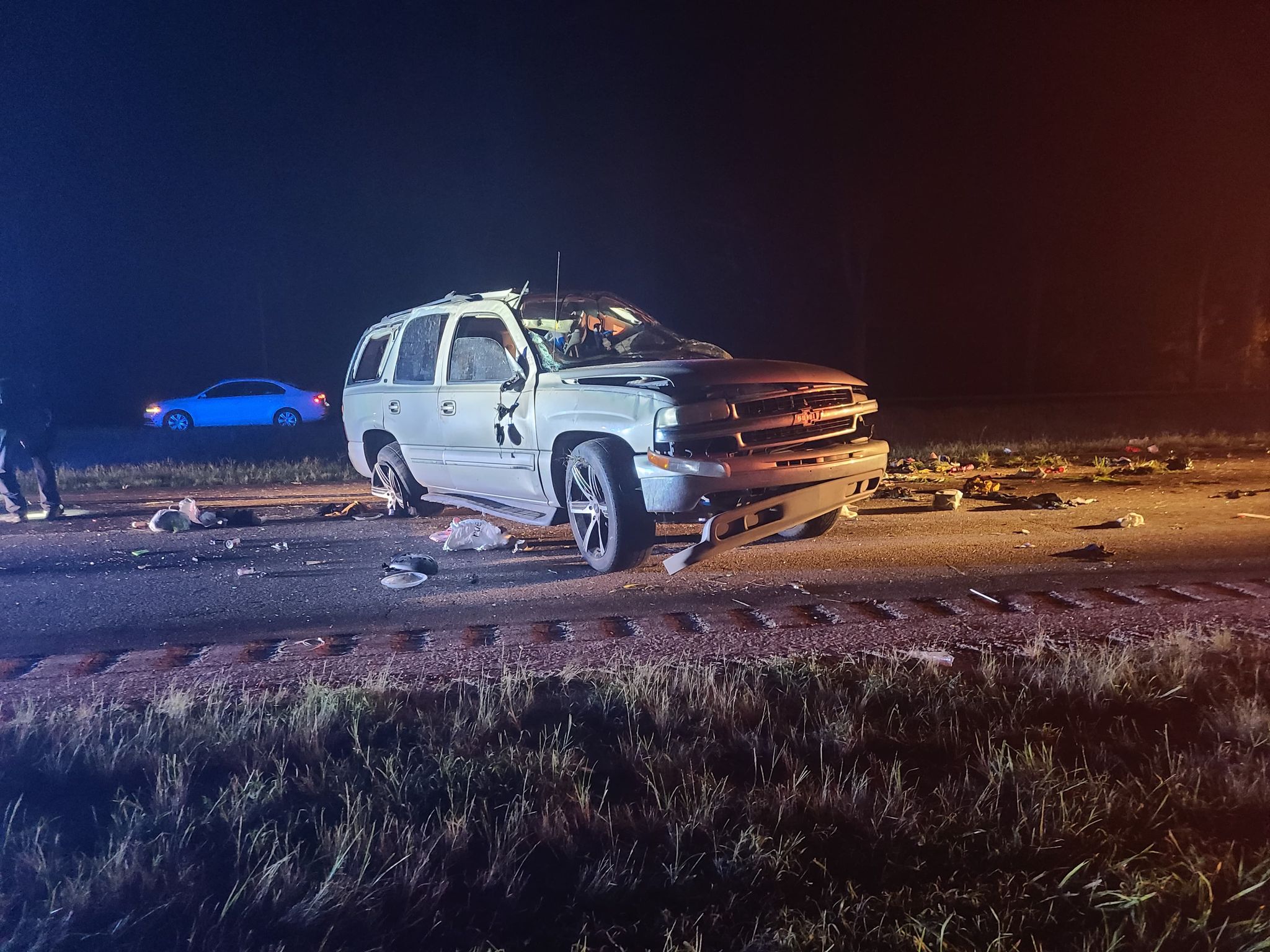 wreck with severe injuries