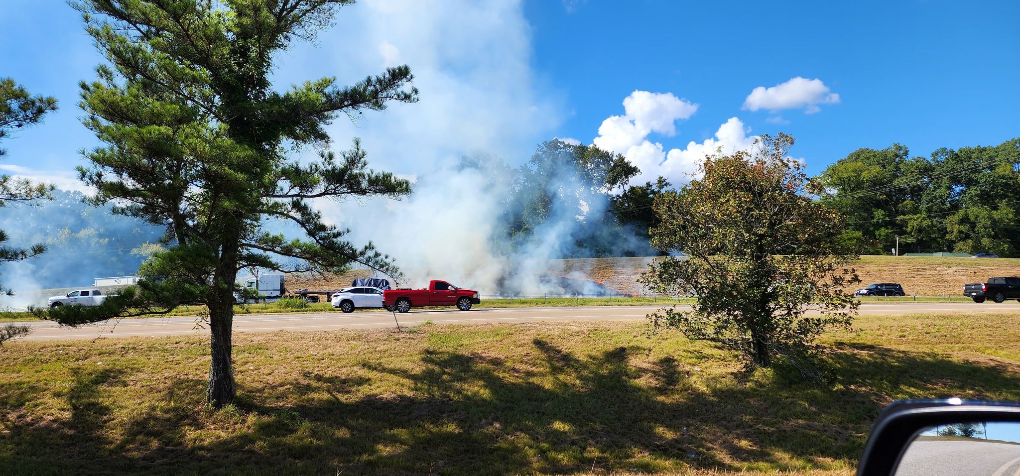 grass fire