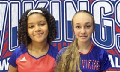 WCJHS volleyball team defeated old town middle