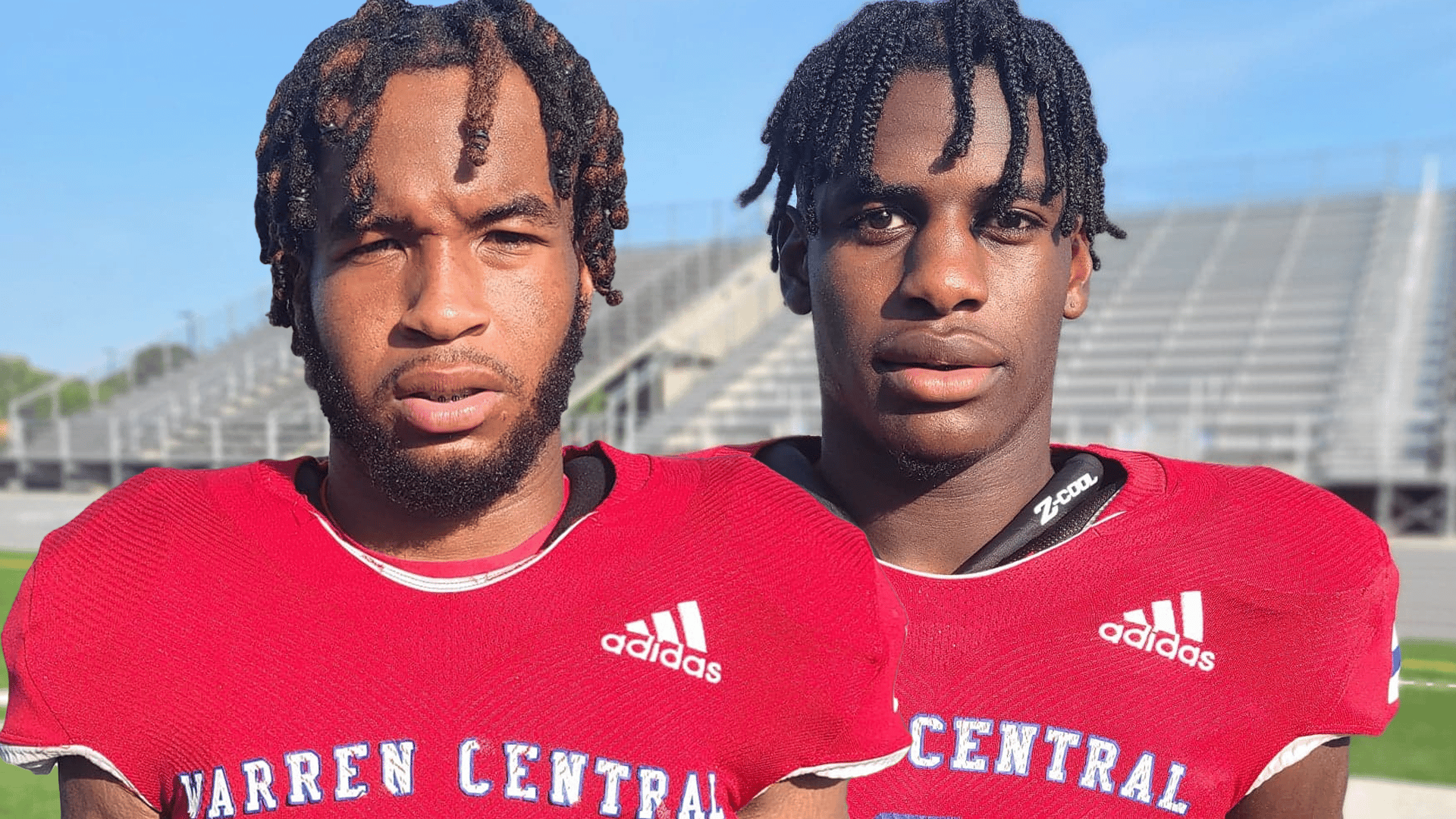 Darius Carter Trey Hall red carpet bowl warren central