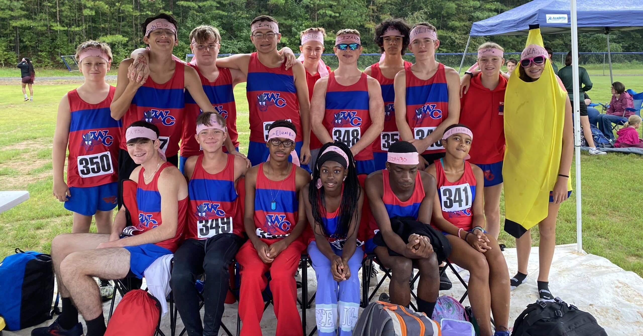 WC cross country team results