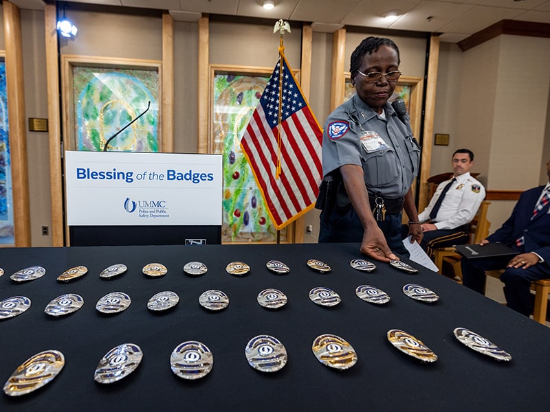 Blessing of the Badges ummc