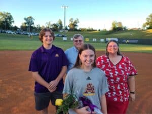 Senior night photo