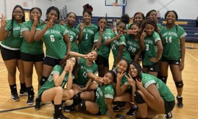 vicksburg junior high volleyball team defeated Byram