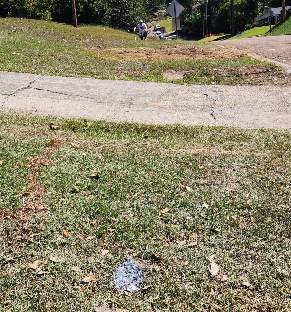 utility right of way Stan Collins
