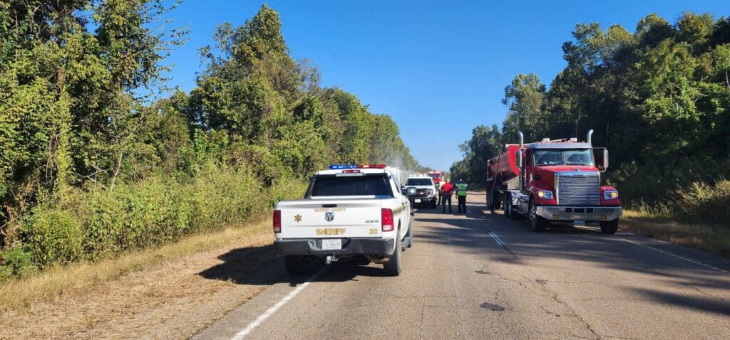 camper fire highway 61