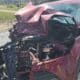 Car crash scene on 61 south