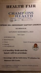 Health fair