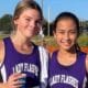 Hendrix Eldridge and Samantha Edwards st. aloysius track MAIS championship cross country