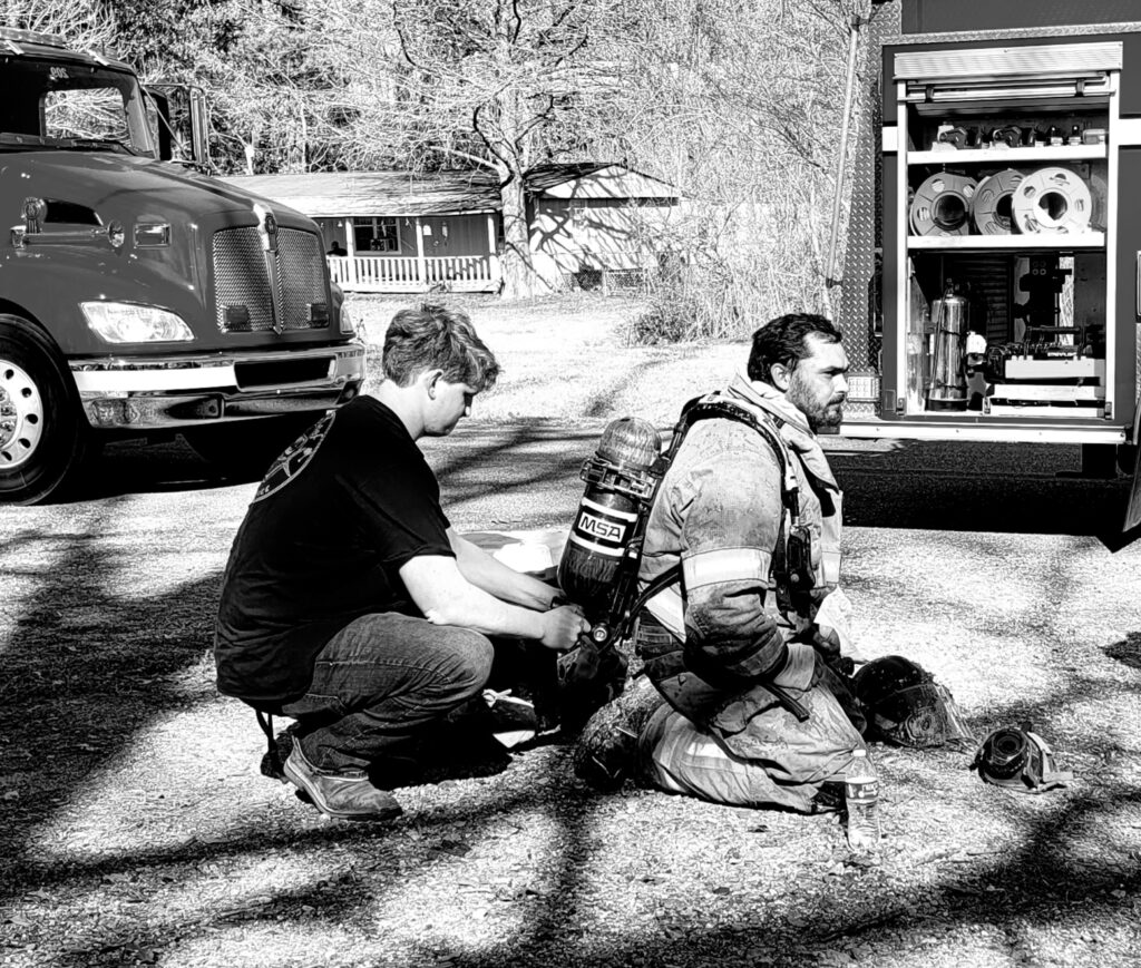 Quick response saves home