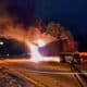 18-wheeler fire