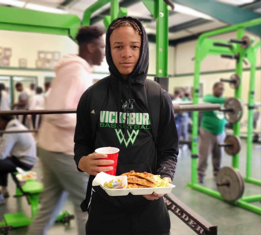 sorority feeds vicksburg high school