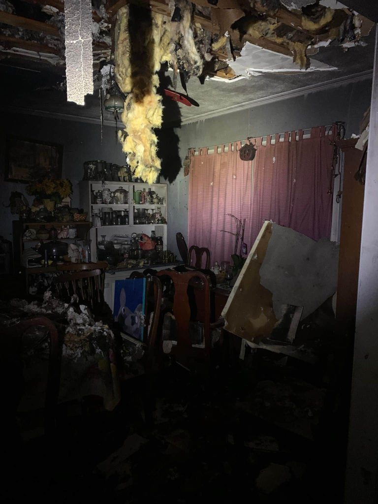 Warren County house fire