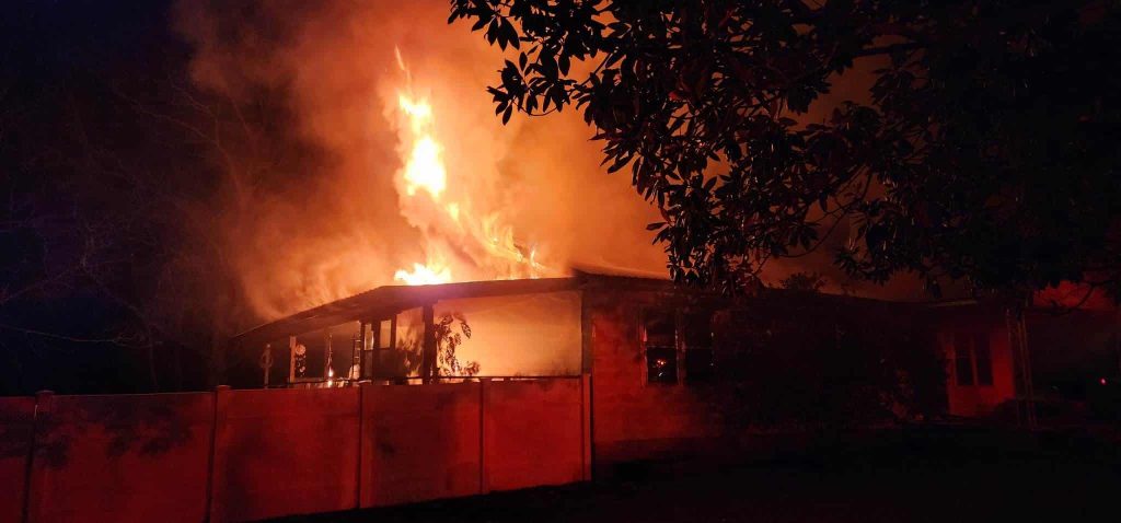 Warren County house fire
