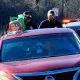 one in custody after car chase