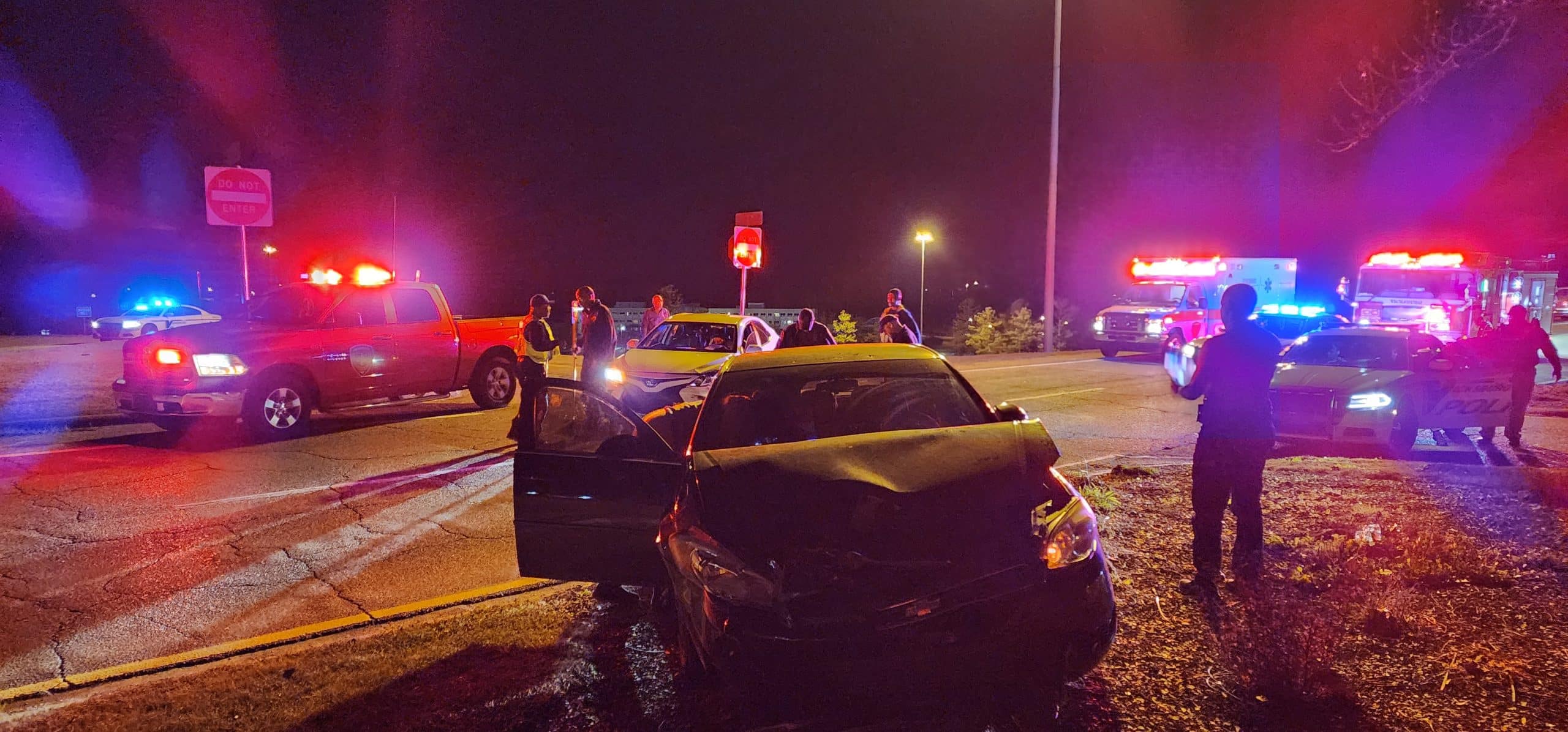 two vehicle collision