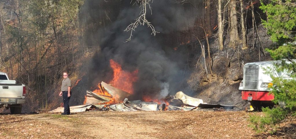 Shed Fire
