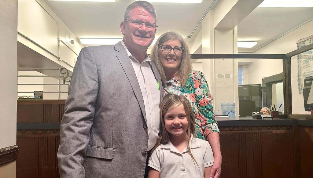 Jeff Riggs and family