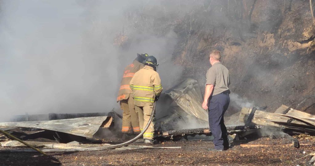 Shed Fire