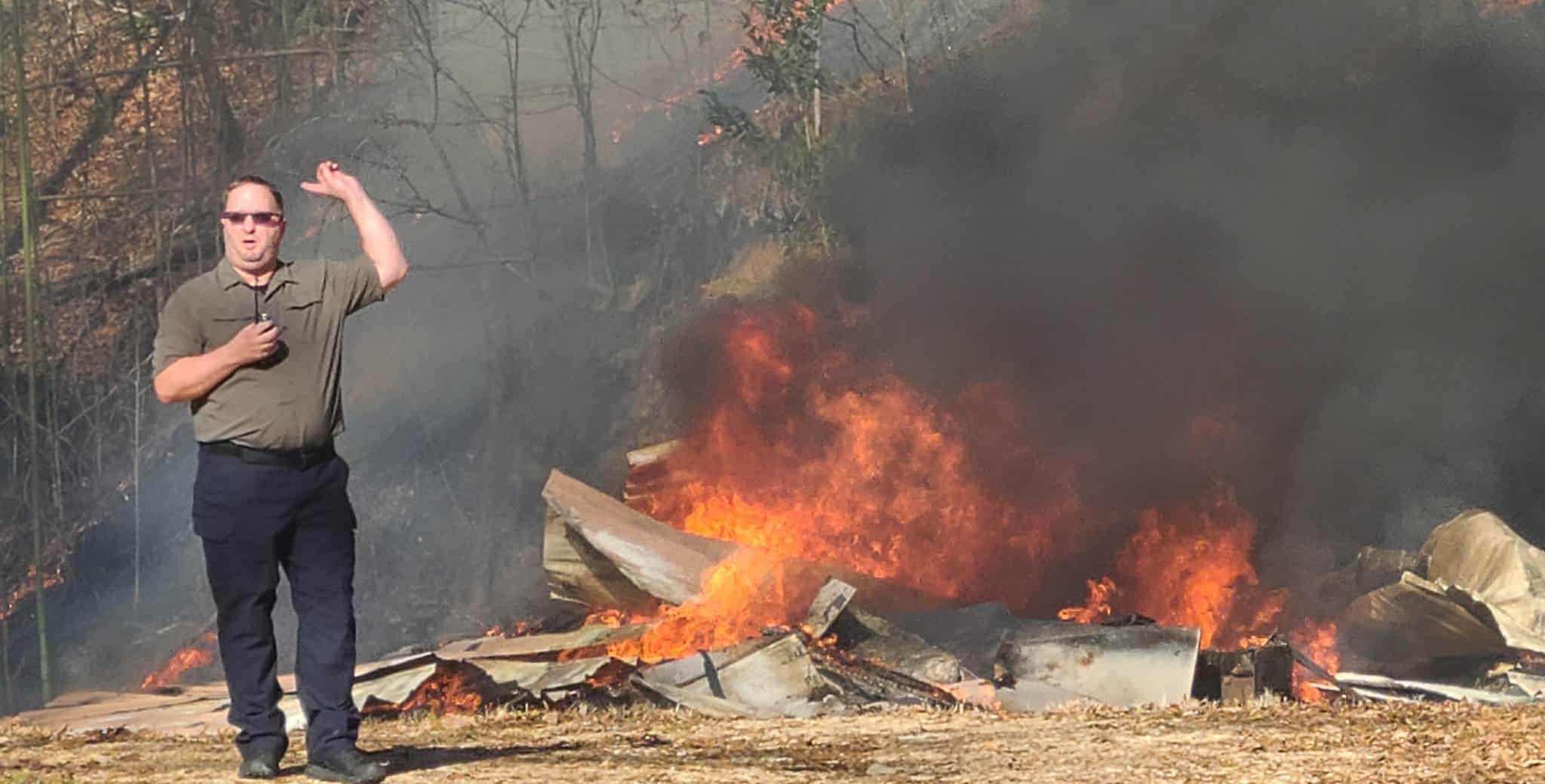 Shed Fire