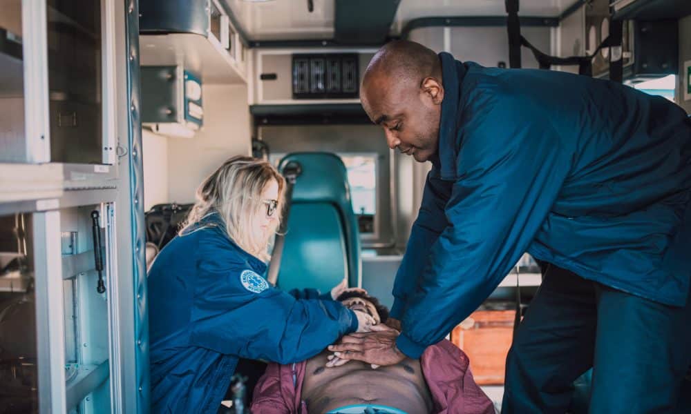 CPR training