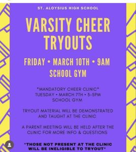 St al cheer flyer