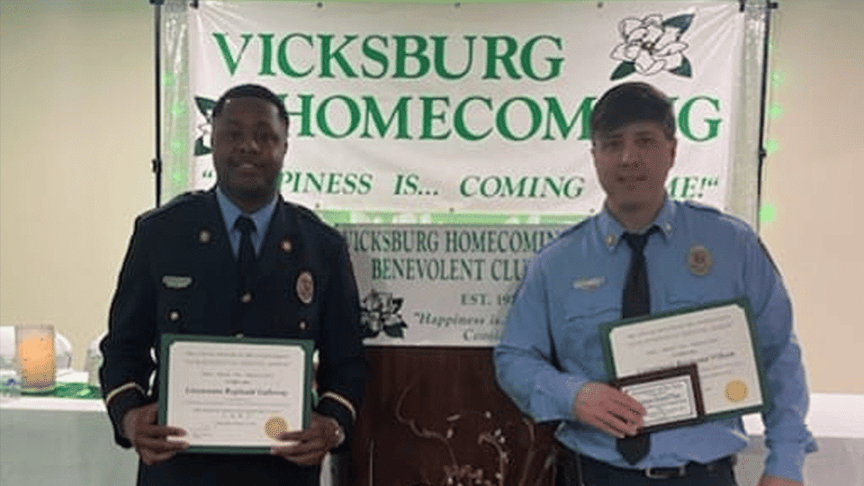 firefighter of the year vicksburg