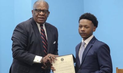 Kameron Jones honored in vicksburg