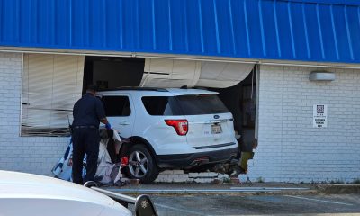 Vehicle crash divine donuts