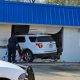 Vehicle crash divine donuts