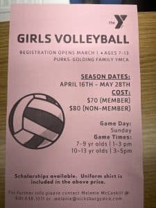 YMCA volleyball