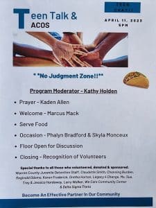 teen talk and tacos