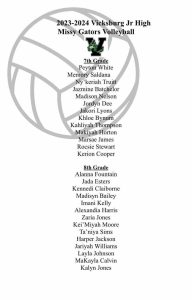 VJHS volleyball